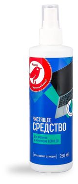Изображение товара Спрей АШАН Красная птица для экранов и мониторов LCD/LED, 250 мл