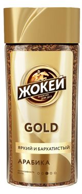 Изображение товара Кофе растворимый «ЖОКЕЙ» Gold, 95 г