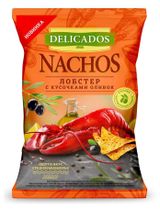 Изображение товара Чипсы кукурузные Delicados Nachos Лобстер, 150 г