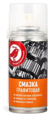Изображение товара Графитовая смазка АШАН Красная птица, 210 мл