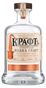 Изображение товара Водка «КРаФТь» Отборная Россия, 0,7 л