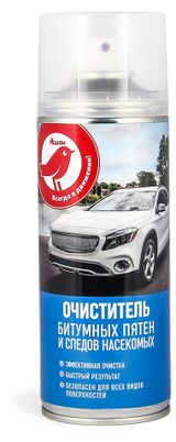 Изображение товара Очиститель битумных пятен и следов насекомых АШАН Красная птица, 520 мл