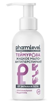 Изображение товара Мыло-антиперспирант жидкое Pharmlevel Теймурова для ног, 150 мл