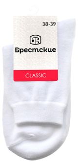 Изображение товара Носки женские «Брестские» белые, размер 25