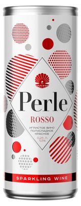 Изображение товара Игристое вино La Petite Perle Rosso красное полусладкое Россия, 0,25 л