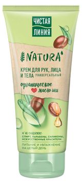 Изображение товара Крем для лица рук и тела Чистая линия, 200 мл
