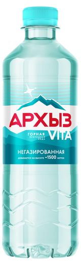 Изображение товара Вода минеральная «Архыз» без газа, 500 мл