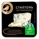 Изображение товара Сыр мягкий АШАН Золотая птица Стилтонъ с благородной голубой плесенью 55% БЗМЖ, 150 г