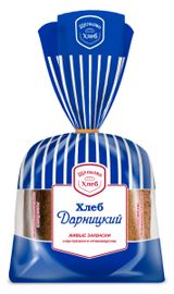 Изображение товара Хлеб ржано-пшеничный серый «Щелковохлеб» Дарницкий живые закваски нарезка, 320 г