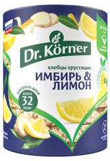 Изображение товара Хлебцы кукурузно-рисовые Dr. Korner имбирь и лимон, 90 г