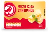 Изображение товара Масло сливочное АШАН Красная птица брикет 82,5% БЗМЖ, 200 г