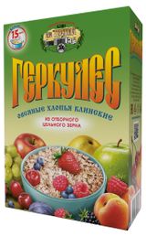 Изображение товара Хлопья овсяные «Клинские» Геркулес из цельного зерна, 500 г