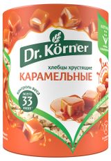 Изображение товара Хлебцы кукурузно-рисовые Dr. Korner Карамельные, 90 г