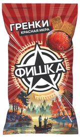 Изображение товара Гренки «Фишка» со вкусом икры красной, 120 г