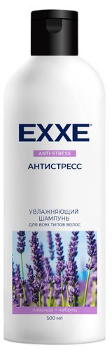 Изображение товара Шампунь для волос Exxe Антистресс увлажняющий для всех типов волос, 500 мл