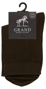 Изображение товара Носки мужские «Гранд» коричневые, р 27-29
