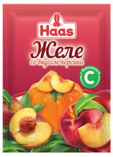 Изображение товара Желе десертное Haas со вкусом персика, 50г
