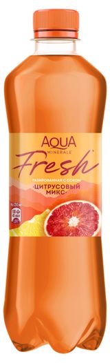 Изображение товара Напиток газированный Aqua Minerale Fresh Цитрусовый микс, 500 мл