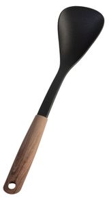 Изображение товара Ложка кулинарная ручка с дизайном под дерево, 32х7,2 см