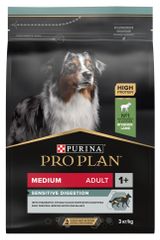 Изображение товара Сухой корм для собак Pro Plan Medium ягненок, 3 кг