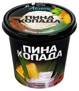Изображение товара Мороженое алкогольное сливочное Alcreme Пинаколада с ананасом ромом и кокосом 0,5%, 150 мл