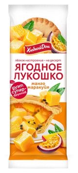 Изображение товара Кекс песочный «Хлебный Дом» Ягодное лукошко манго маракуйя микс 2 шт, 140 г