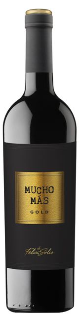 Изображение товара Вино Mucho Mas Gold красное полусухое Испания, 0,75 л