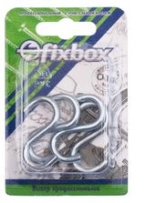 Изображение товара Набор крючков Fixbox S-образные 4 мм, 4 шт