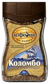 Изображение товара Кофе растворимый «Московская Кофейня на Паяхъ» Коломбо, 95 г