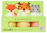 Изображение товара Набор бурлящих шариков L'Cosmetics Lullaby зеленый, 3 х 55 г