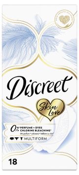 Изображение товара Прокладки ежедневные Discreet Multiform Skin Love, 18 шт
