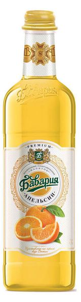 Изображение товара Напиток газированный «Бавария» Premium апельсин, 500 мл
