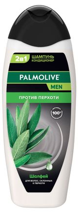Изображение товара Шампунь для волос склонных к перхоти Palmolive Men Против перхоти Шалфей, 450 мл