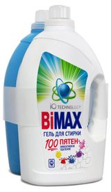 Изображение товара Набор Гель Bimax 100 Пятен 2,6 кг + Гель BiMAX Color 2,6 кг