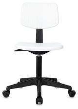 Изображение товара Кресло детское CH 200 на колесиках пластиковое белое, 330х395х785 мм