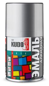 Изображение товара Краска аэрозольная KUDO красная глянцевая, 210 мл