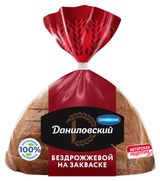 Изображение товара Хлеб бездрожжевой «Даниловский» на закваске нарезка, 350 г
