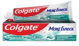 Изображение товара Зубная паста Colgate Макс Блеск Кристальная мята с отбеливающими пластинками для свежего дыхания и отбеливания зубов, 100 мл