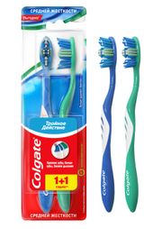 Изображение товара Зубная щетка Colgate Тройное действие средней жесткости Вьетнам