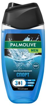 Изображение товара Гель для душа мужской Palmolive MEN Спорт Восстанавливающий 3 в 1 для тела волос и лица, 250 мл