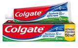 Изображение товара Зубная паста Colgate защита от кариеса Тройное действие мята, 150 мл