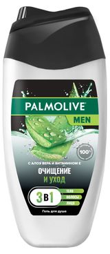 Изображение товара Гель для душа Palmolive Men Очищение и Уход 3 в 1 для тела волос лица и бороды, 250 мл