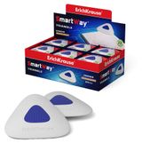 Изображение товара Ластик ErichKrause SmartWay Triangle с пластиковым держателем, 1 шт