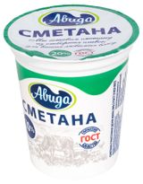 Изображение товара Сметана «Авида» 20%, 300 г