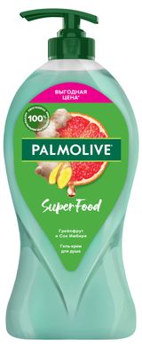 Изображение товара Гель-крем для душа Palmolive Super Food Грейпфрут и Сок Имбиря для всей семьи, 750 мл