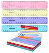 Изображение товара Линейка ErichKrause Pastel пластиковая, 20 см