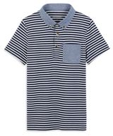 Изображение товара Футболка поло для мальчика InExtenso с коротким рукавом синяя