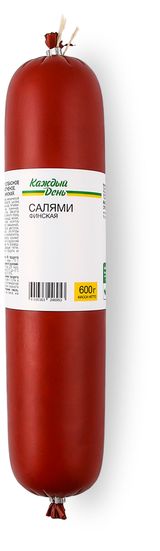 Изображение товара Колбаса «Каждый день» Салями финская, 600 г