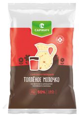 Изображение товара Сыр полутвердый «Сармич» Топленое молочко 50% БЗМЖ, 180 г