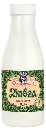 Изображение товара Продукт молочный «Долголетие» Довга Окрошка по-турецки 1,7-2 БЗМЖ охлажденный, 300 г